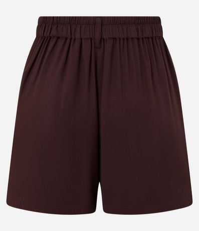 Short Corto Alfaiatado en Viscosa Twill 6