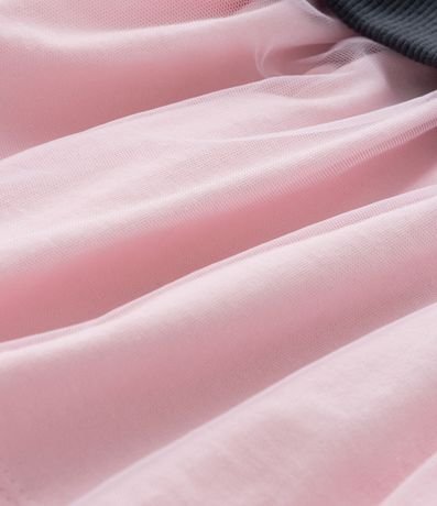 Vestido Infantil en Tule con Estampa de Minnie - Talle 1 a 6 años 3