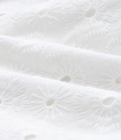 Vestido Infantil en Laise Texturizado con Volados - Talle 1 a 6 años 3