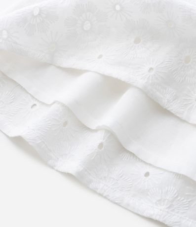 Vestido Infantil en Laise Texturizado con Volados - Talle 1 a 6 años 6