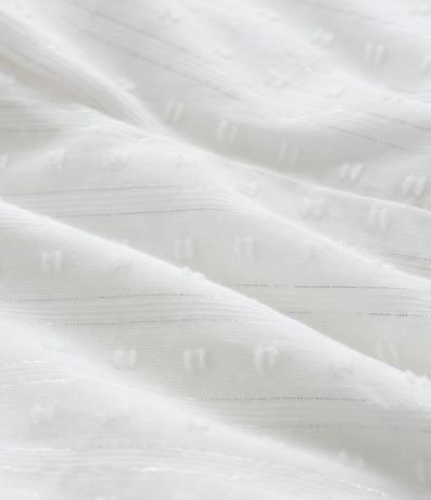 Short Infantil en Tricolina Texturizado con Lazo y Borla - Talle 1 a 6 años 3