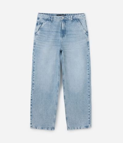 Pantalón Baggy en Jeans con Bolsillo Cuchillo Delantero 6
