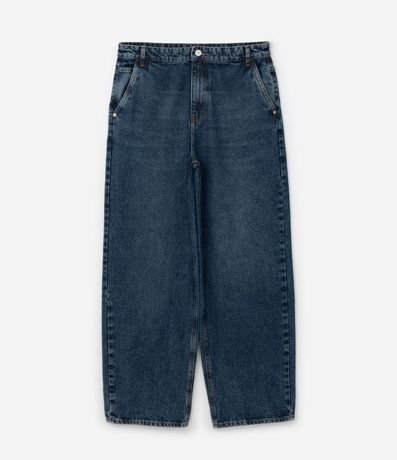 Pantalón Baggy en Jeans con Bolsillo Cuchillo Delantero 5