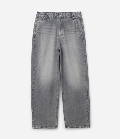 Pantalón Baggy en Jeans con Bolsillo Cuchillo Delantero 6