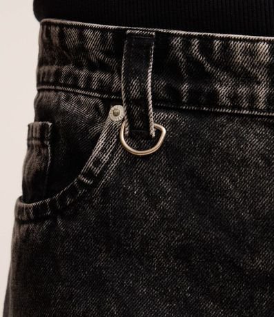 Pantalón Mega Baggy en Jeans con Argollas 6