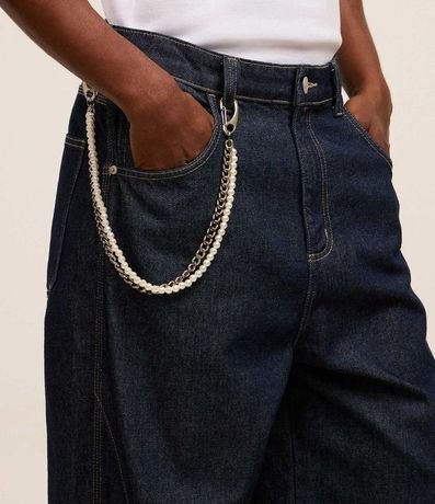 Kit 02 Collares con Cadena Metal y Perlas 4