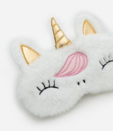 Máscara De Dormir Infantil Estampa Unicórnio - Talle único 3