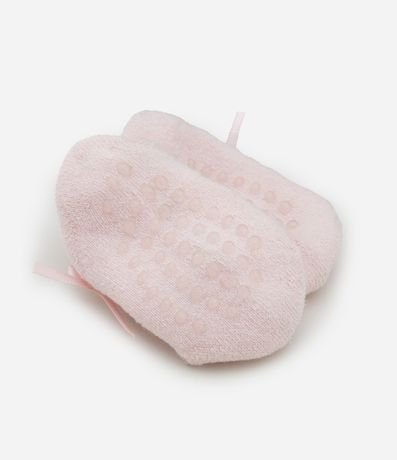 Media Ballet Infantil con Lazo y Cinta para el Pelo - Talle 0 a 12 meses 4