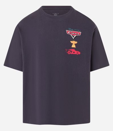 Remera Boxy en Algodón con Estampa del Rayo Mc Queen 7