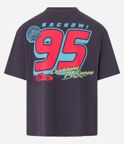 Remera Boxy en Algodón con Estampa del Rayo Mc Queen 8