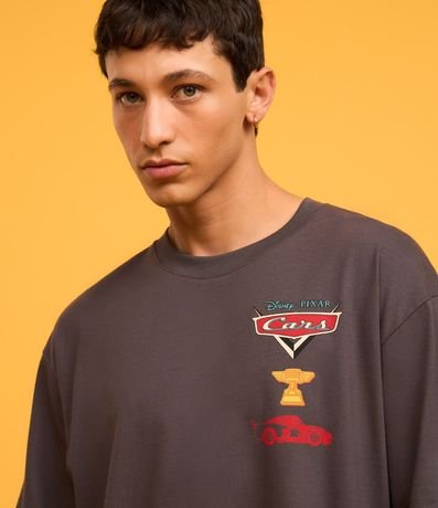 Remera Boxy en Algodón con Estampa del Rayo Mc Queen 6