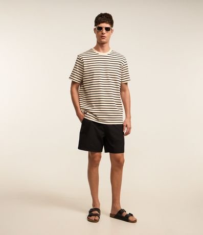 Bermuda Boardshort en Microfibra con Bolsillos