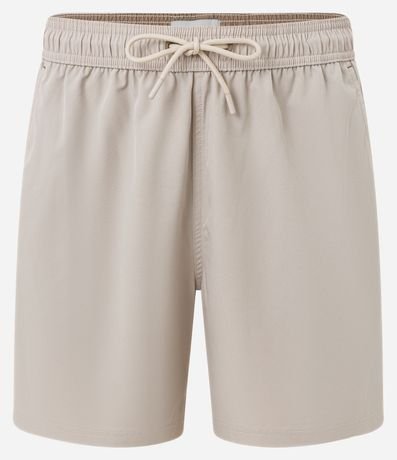 Bermuda Boardshort en Microfibra con Bolsillos