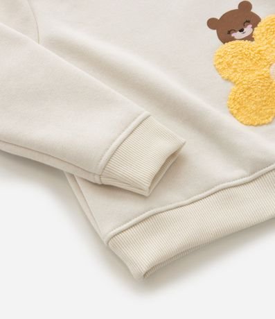 Conjunto Infantil con Bordado Oso y Flor - Talle 1 a 6  Anos 8