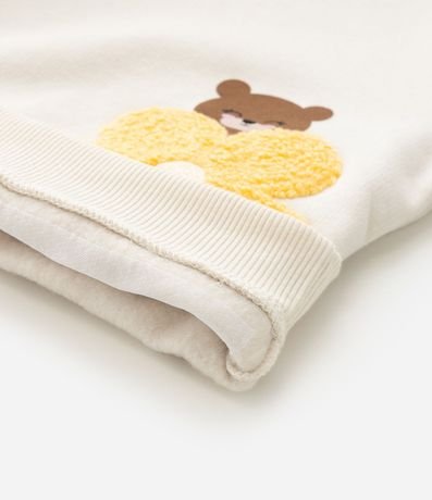 Conjunto Infantil con Bordado Oso y Flor - Talle 1 a 6  Anos 7