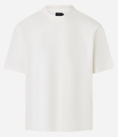 Remera Boxy en Algodón Texturizada 7