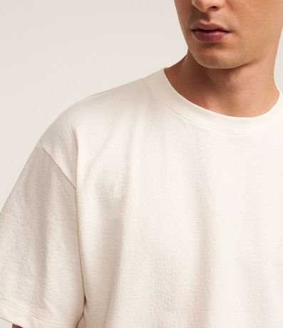 Remera Boxy en Algodón Texturizada 5