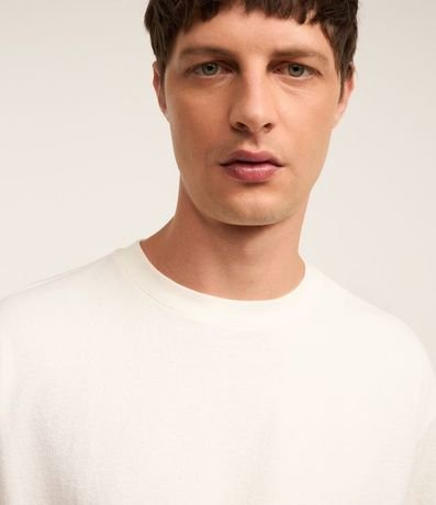 Remera Boxy en Algodón Texturizada 6