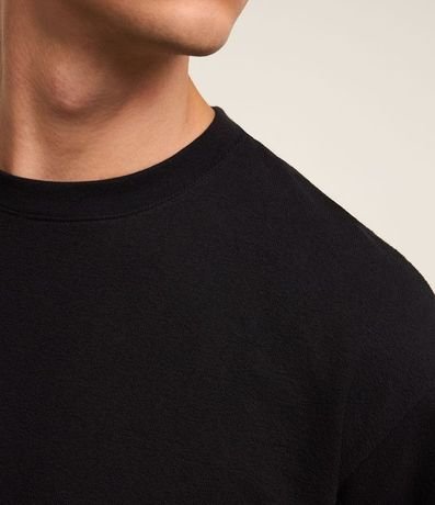 Remera Boxy en Algodón Texturizada 3
