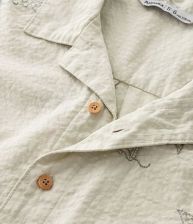 Camisa Infantil con Estampa Palmeras y Barcos - Talle 5 a 14 años 6