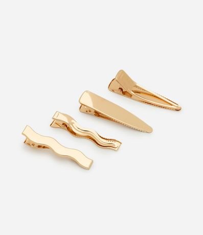 Kit 04 Pinzas para el Pelo Diversas