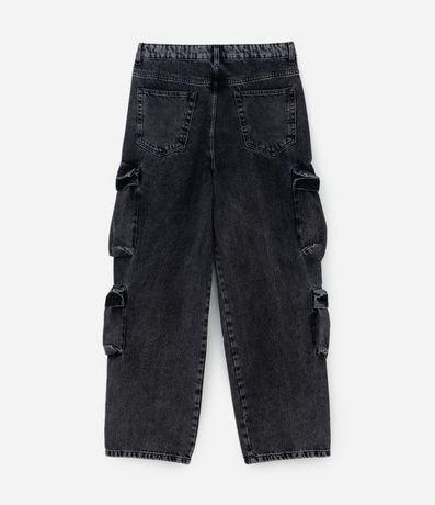 Pantalón Super Baggy en Jeans con Multibolsillos 6