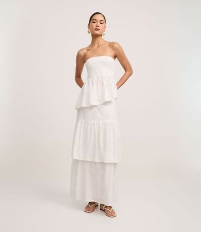 Blusa en Cambraia con Lastex y Bordado en el Ruedo Asimétrico 2