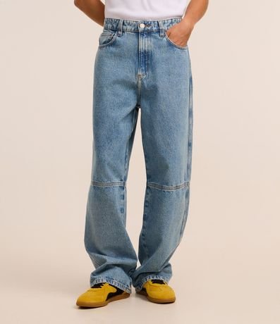 Pantalón Super Baggy en Jeans Vintage con Recortes 2