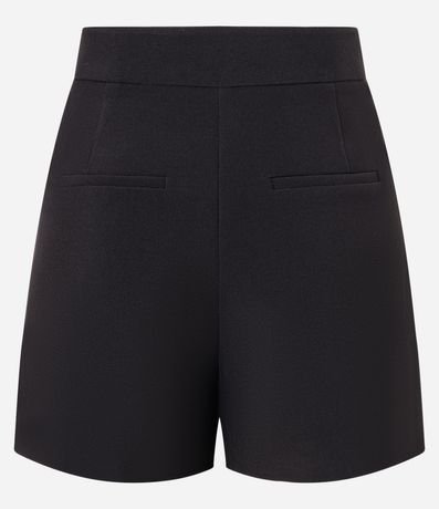 Short Sastre Cintura Alta con Bolsillos Laterales 6