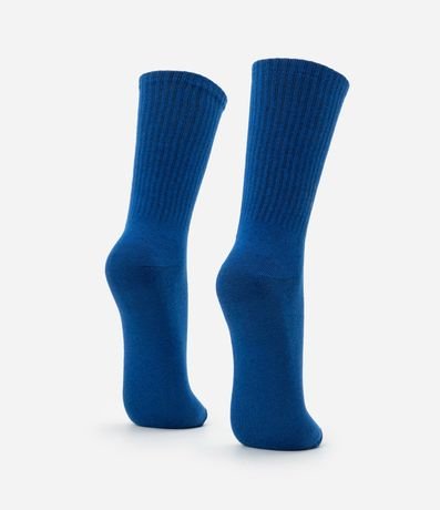 Media Caña Larga en Algodón Canelado 3