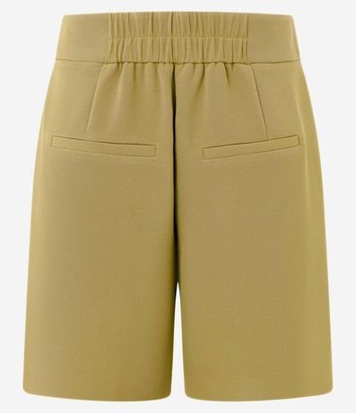 Short Sastre Cintura Alta con Frisos y Botones Dobles 6