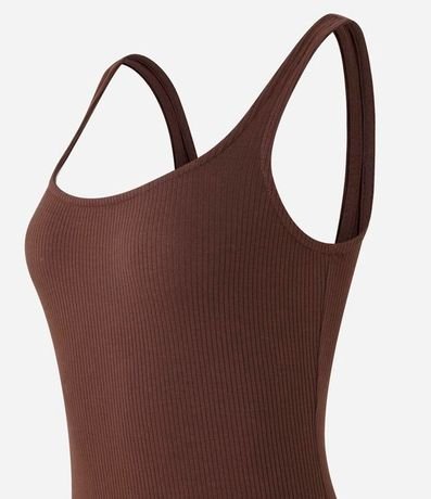 Vestido Midi en Algodón con Escote Cuadrado 5