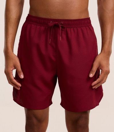 Bermuda Deportiva con Textura Perforada 2