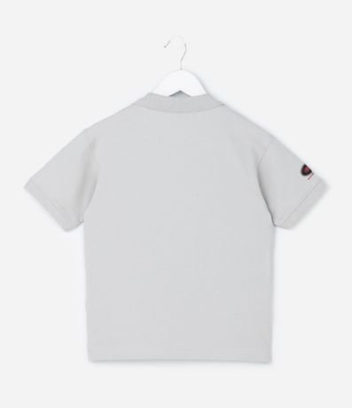 Remera Polo Infantil en Algodón con Estampa de Automovilismo - Talle 5 a 14 años 2