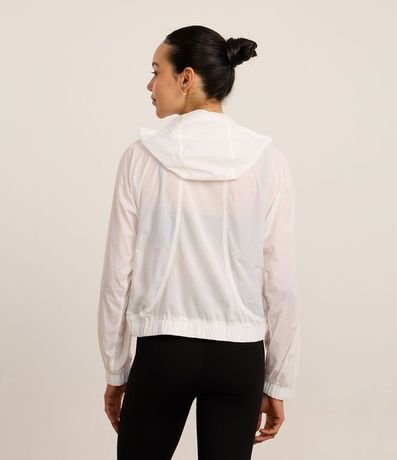 Campera Rompeviento Deportiva en Poliamida con Cierre en Cremallera 5