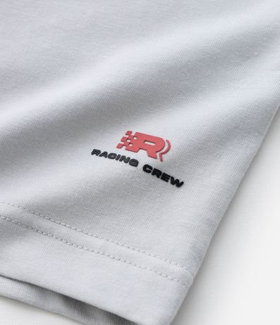 Bermuda Infantil en Algodón con Lettering Racing - Talle 5 a 14 años 8