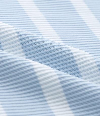 Musculosa Nadador Infantil con Estampa Rayada - Talle 5 a 14 años 3