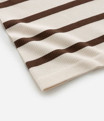 Musculosa Nadador Infantil con Estampa Rayada - Talle 5 a 14 años 4