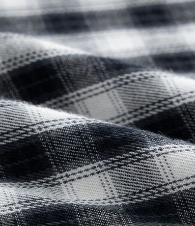 Camisa Infantil con Estampa de Cuadros - Talle 5 a 14 años 4