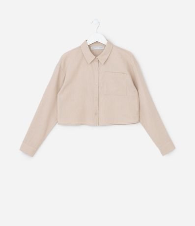 Camisa Infantil con Pequeño Bolsillo - Talle 5 a 14 años 2