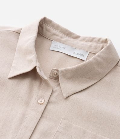 Camisa Infantil con Pequeño Bolsillo - Talle 5 a 14 años 6