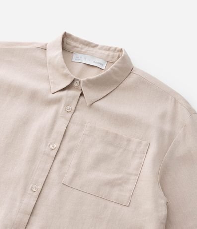 Camisa Infantil con Pequeño Bolsillo - Talle 5 a 14 años 7