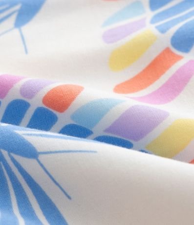 Vestido Infantil con Volados y Estampa Mariposas - Talle 5 a 14 años 4