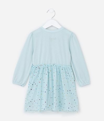 Vestido Infantil en Tule con Estampa Bluey - Talle 1 a 5 años 2