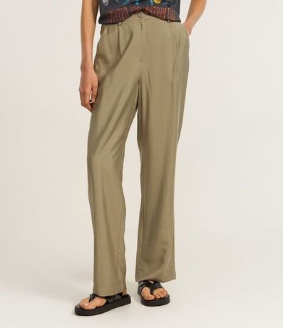 Pantalón Recto en Sastrería con Bolsillo 3