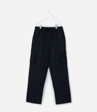 Pantalón Recto Infantil Vira Bermuda - Talle 5 a 14 años 2