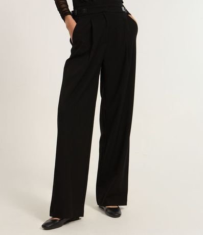 Pantalón en sastrería con Cintos laterales 3