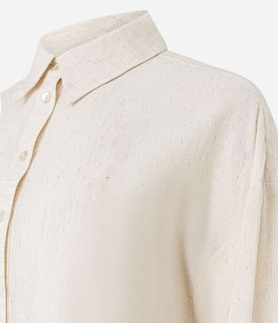 Camisa en Viscolino con Laise en la Bajo 7