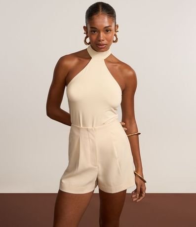 Short Sastre con Pliegues Delanteros 6