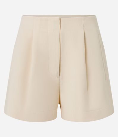 Short Sastre con Pliegues Delanteros 7